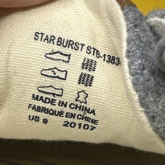 Taos Star Burst Shoes Gray Wool Comfort Casual Walking Sneakers Women’s Size 9 - Picture 16 of 16